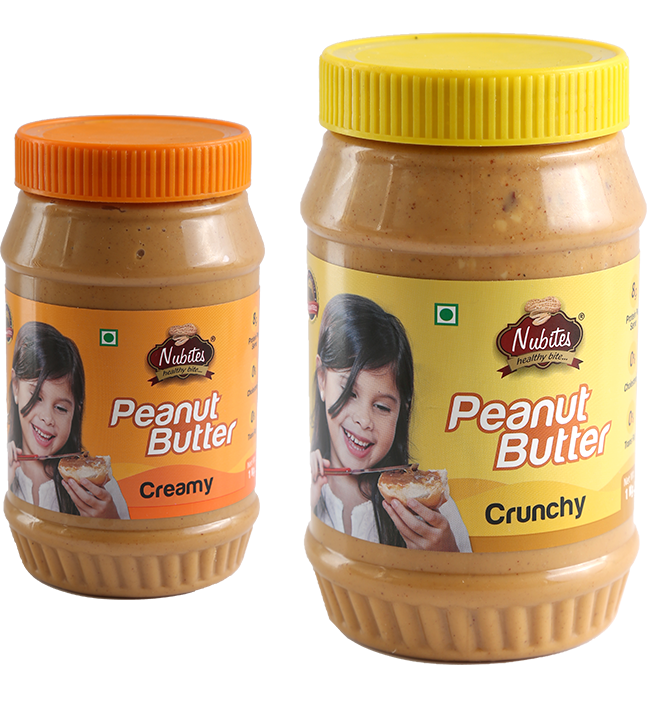 Nubites Peanut Butter Creamy & Crunchy